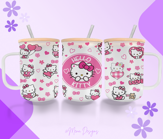 Kitten Glass Cup - Mug